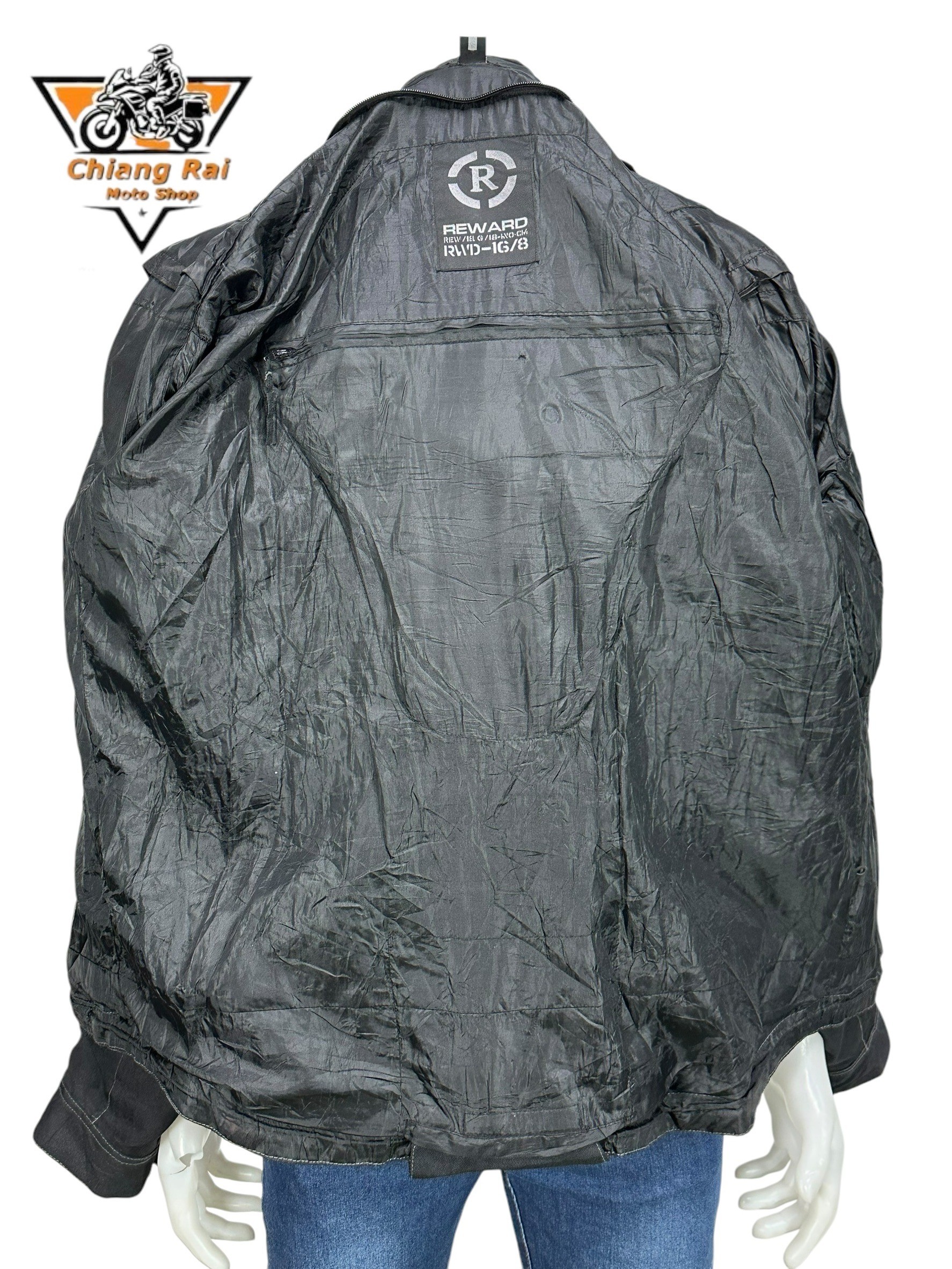 เสื้อขี่มอเตอร์ไซด์( มือสอง) RCTA 683 อก 50" ยาว 28"(XL) **Reward**
