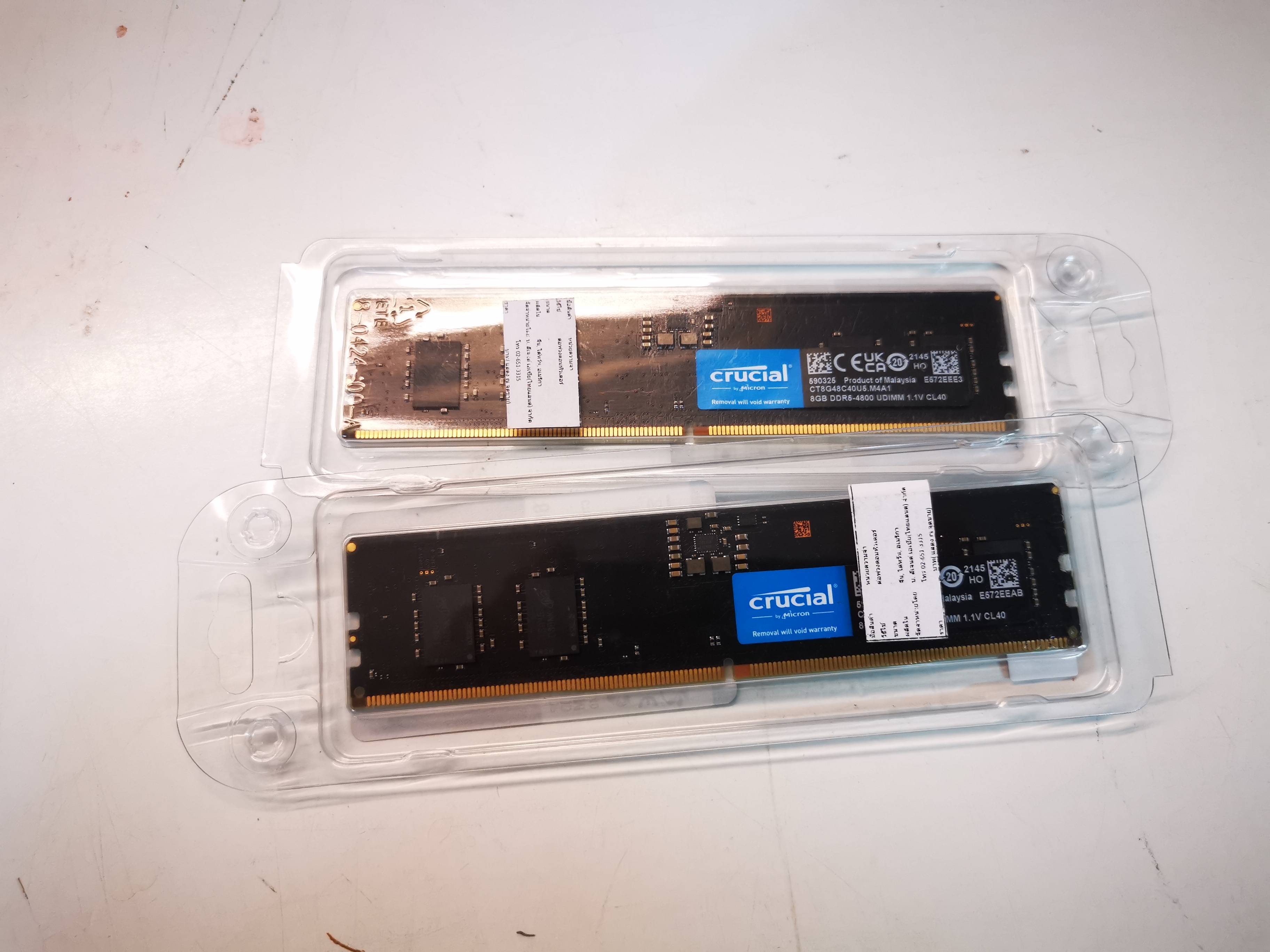 Ram Crucial DDR5 8GB(8*1) 4800MHz