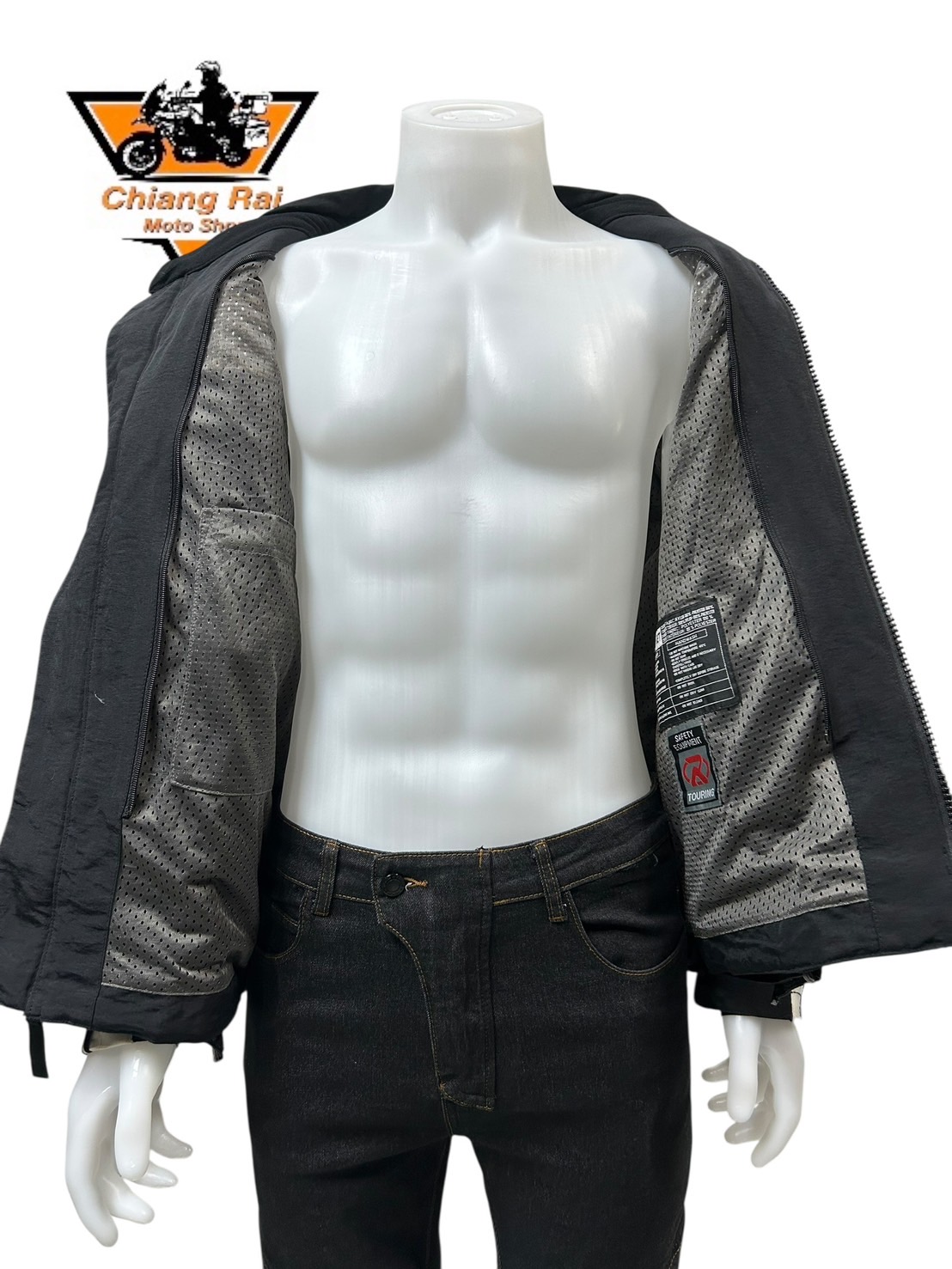 เสื้อขี่มอเตอร์ไซด์( มือสอง) CRSB 052 : อก 60" ยาว 28" (3XL) **Joe Rocket**