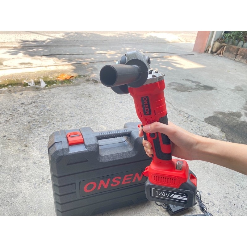 เจียไร้สาย ยี่ห้อ Onsen 128V แถมแบต 2 ก้อน