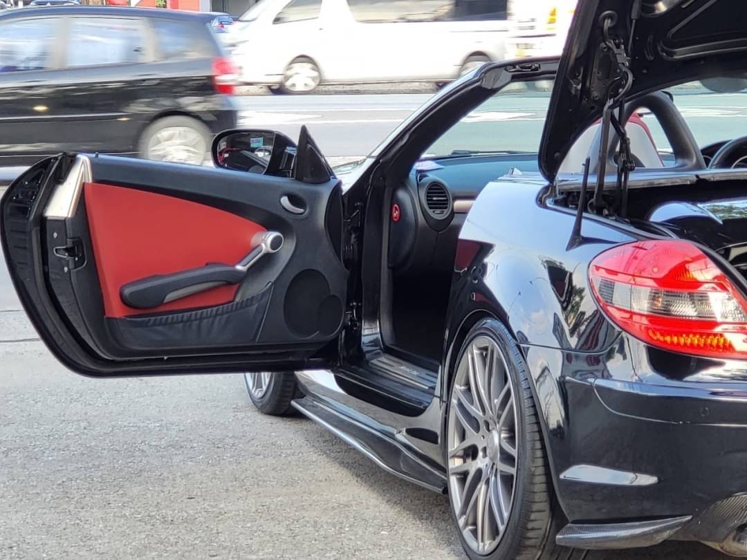 MERCEDES-BENZ SLK200 Kompressor Roadster แต่ง SLK55 AMG Style R171 Facelift ปี 2009