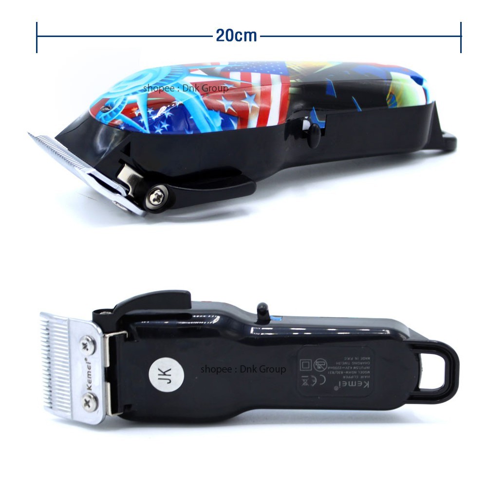 ปัตตาเลี่ยนตัดผม Kemei รุ่น km-831,KM-1992 ปัตตาเลียนไร้สาย ปัตตาเลี่ยนไฟฟ้า