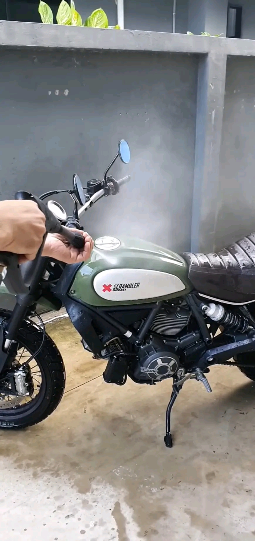 เครื่องฉีดน้ำแรงดันสูง GOLDY 400 บาร์ สายอัดฉีดไฮโดรลิคอย่างดียาว 10 เมตร