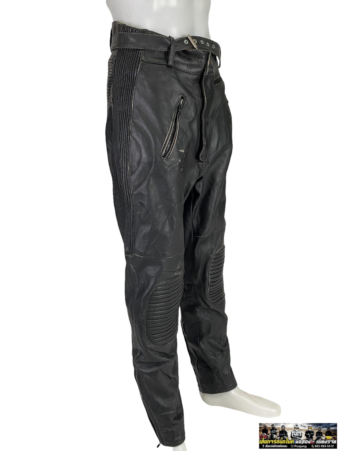 กางเกงขี่มอเตอร์ไซด์ ( มือสอง ) RCTS 012 : เอว 34" ยาว 27" BUFFALO