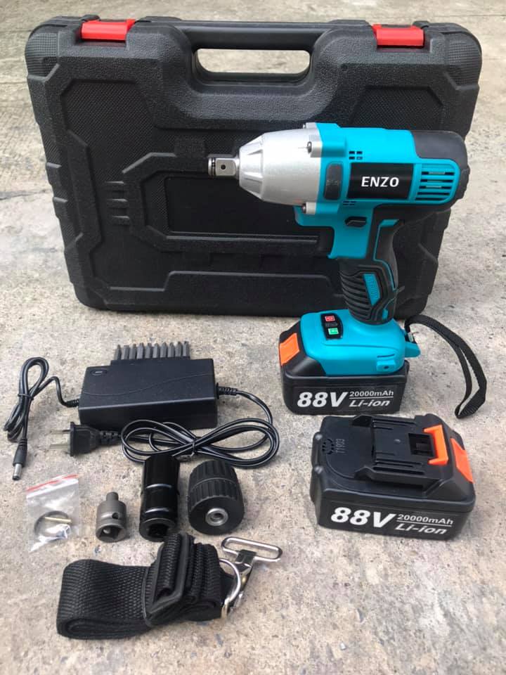 บล็อกแบต Enzo 2in1 (ใช้ถอดน๊อตล้อรถยนต์)