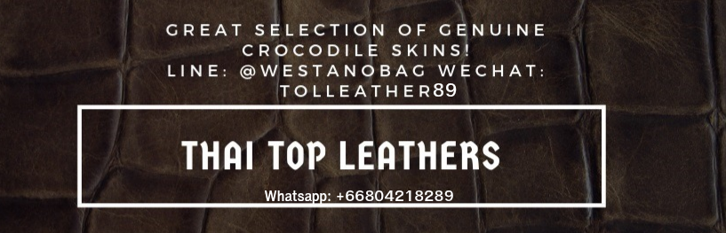 Thai Top Leathers - Crocodile Handbags, Crocodile Skins, Crocodile Belts