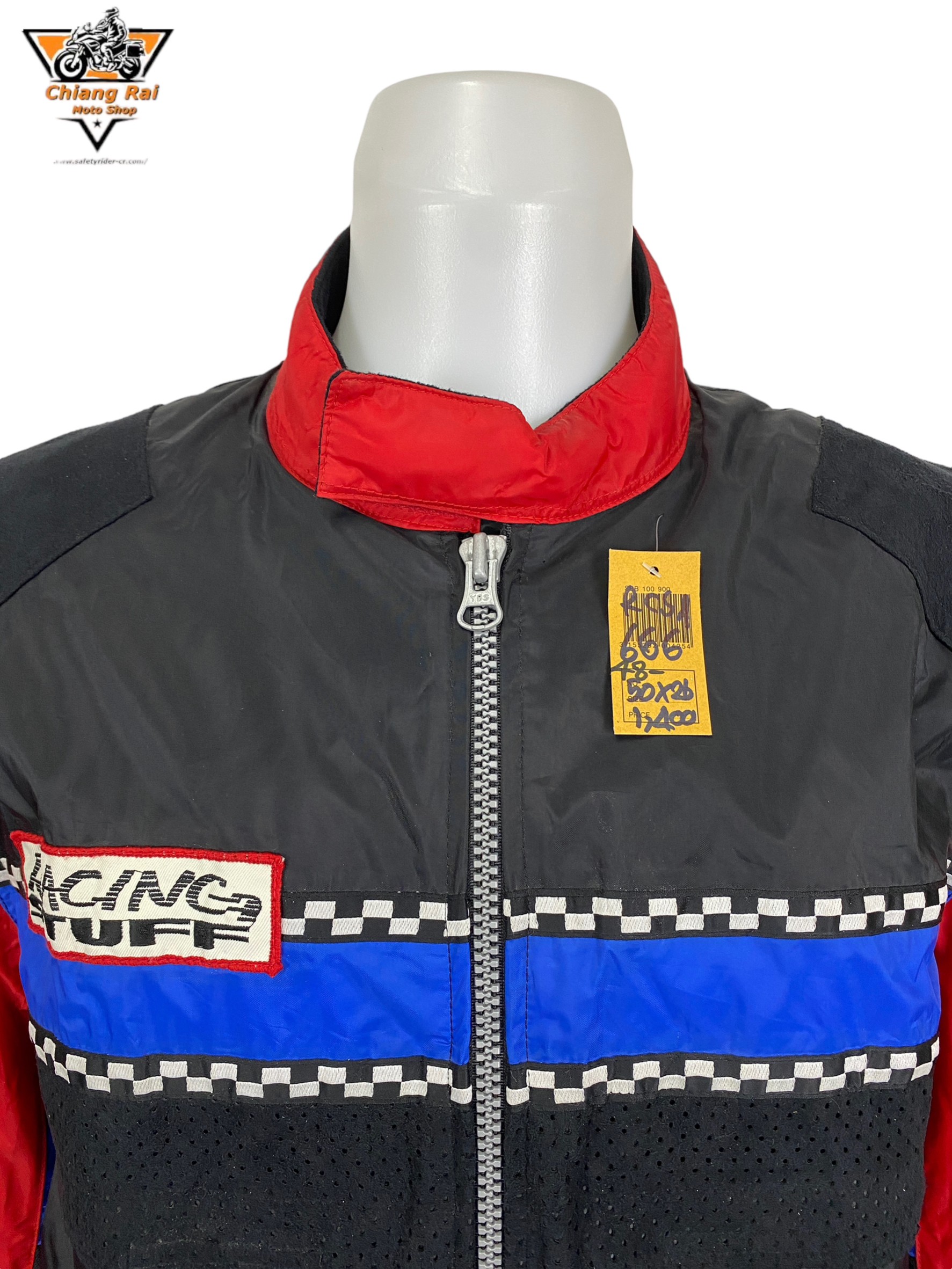 เสื้อขี่มอเตอร์ไซด์( มือสอง) RCSA 666: อก 48-50" ยาว 26" (XL)**FLM**