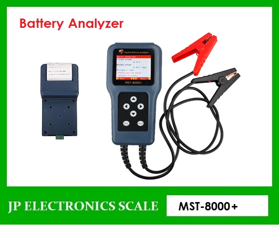 เครื่องวัดแบตเตอรี่ เครื่องวิเคราะห์แบตเตอรี่ วัดแบตเตอรี่ Battery Analyzer IEC EN. DIN JIS MST-8000เมนูภาษาไทย Support Batterty 12V/24V Digital Battery Analyzer MST-8000+ (มีเครื่องพิมพ์ในตัว)