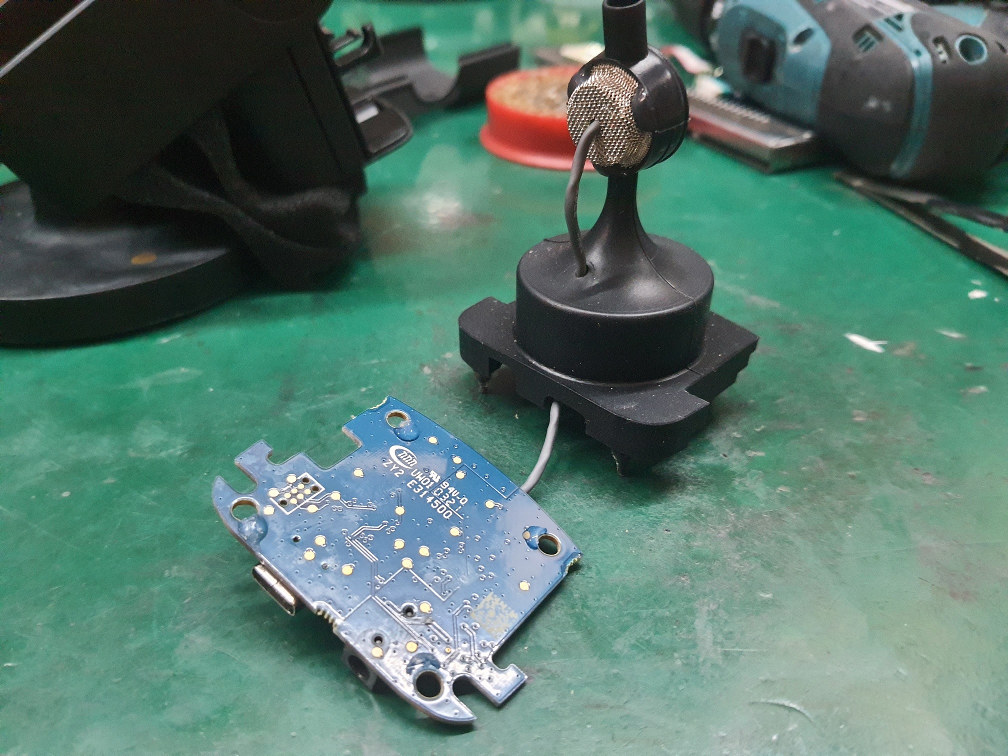 ซ่อมไมโครโฟน USB Microphone RODE NT-USB MINI อาการเปิดไม่ติด