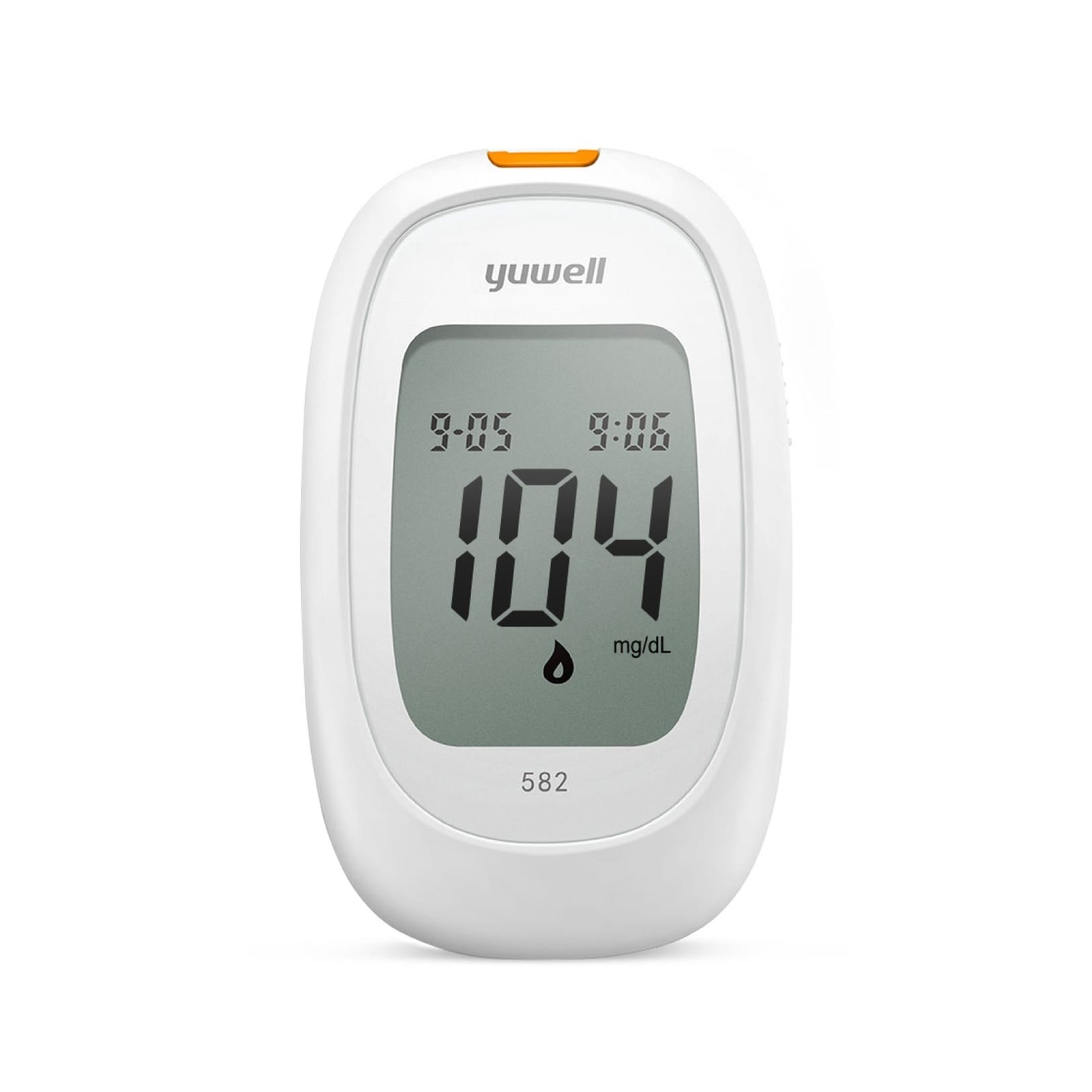 เครื่องตรวจวัดระดับน้ำตาลในเลือด YUWELL Blood Glucose Meter รุ่น 582 Bluetooth