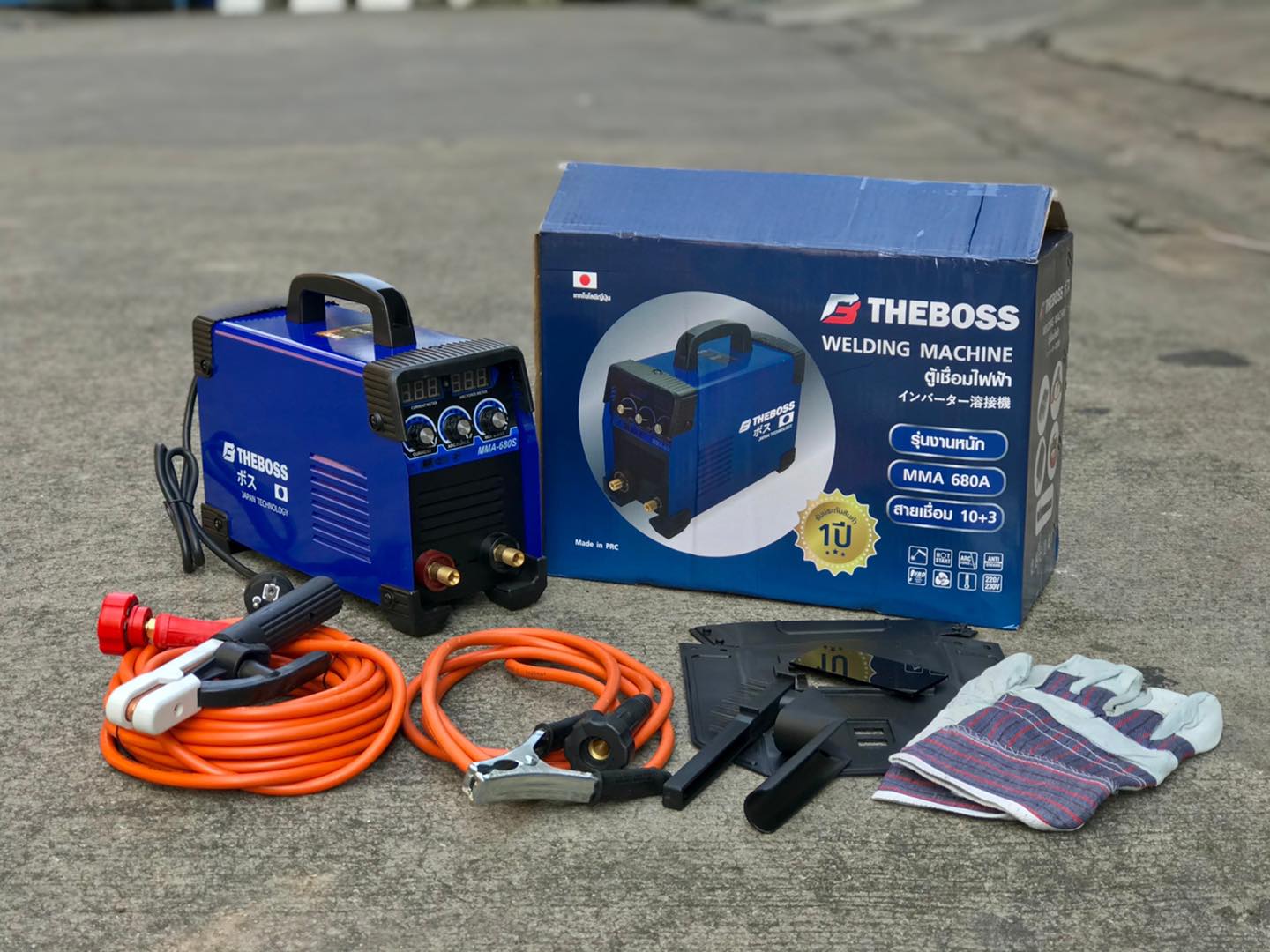 ตู้เชื่อมไฟฟ้า THE BOSS รุ่นใหม่ MMA680S