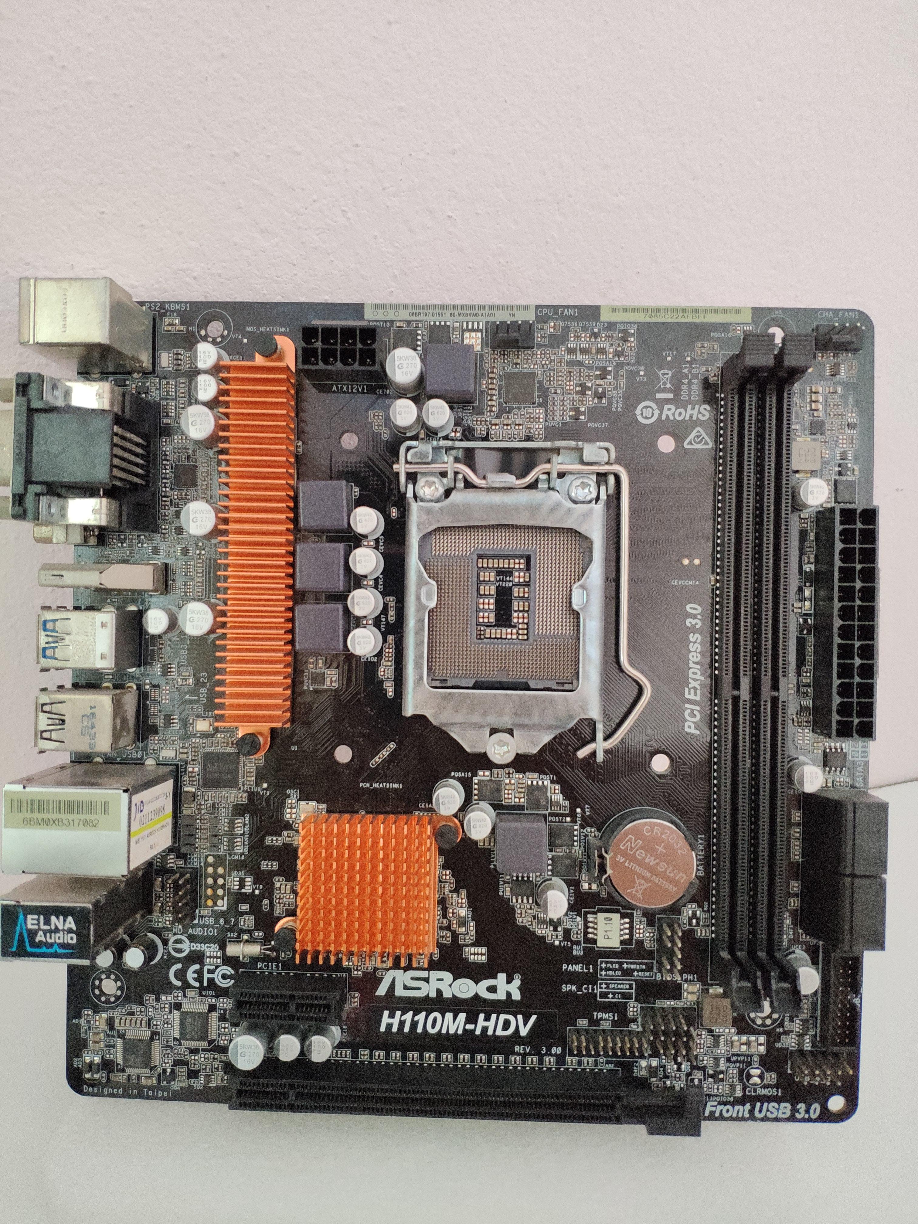 Asrock H110M-HDV