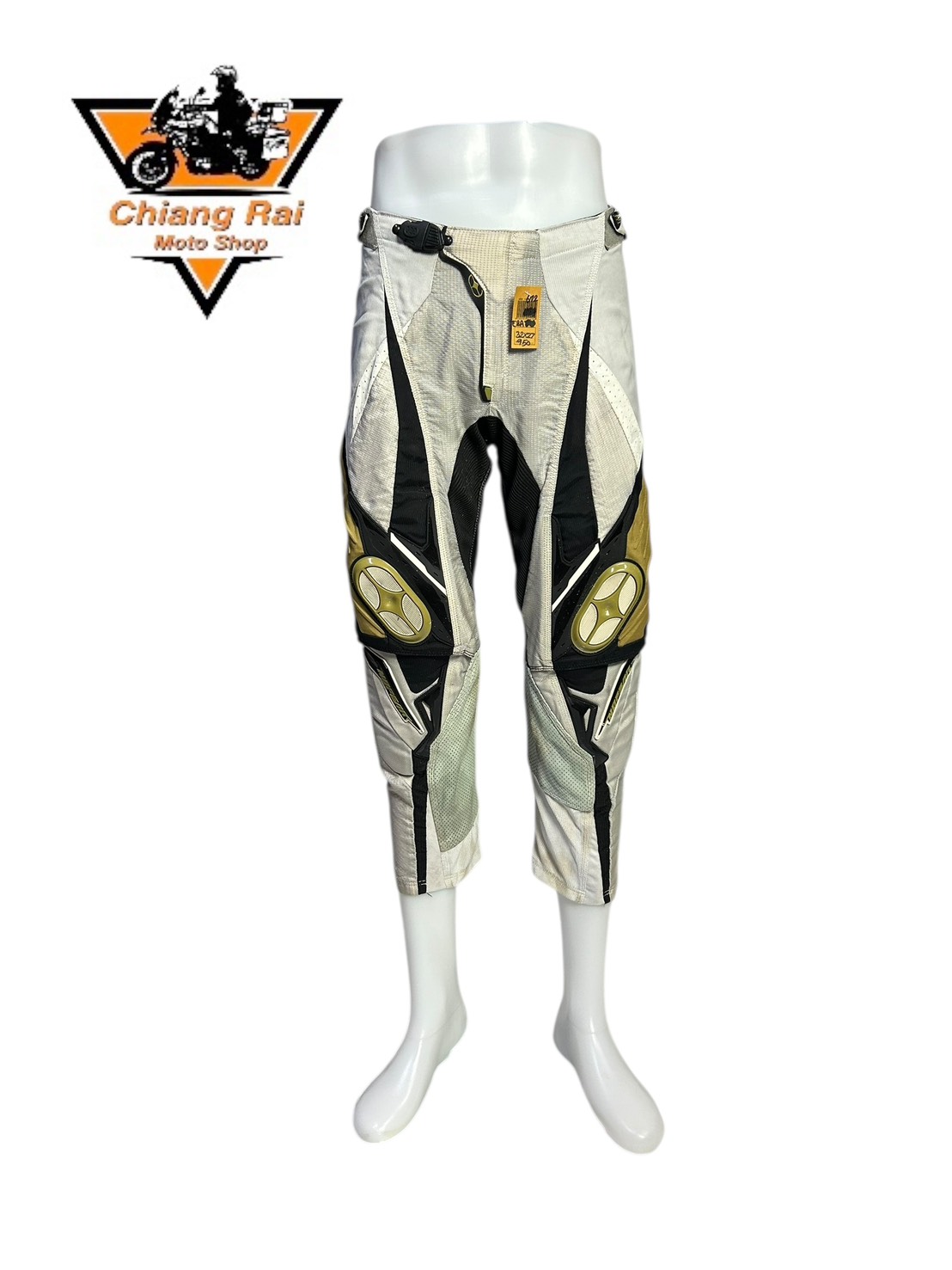 กางเกงขี่มอเตอร์ไซด์ ( มือสอง ) E&A 672: เอว 32" ยาว 27" **NOFEAR**