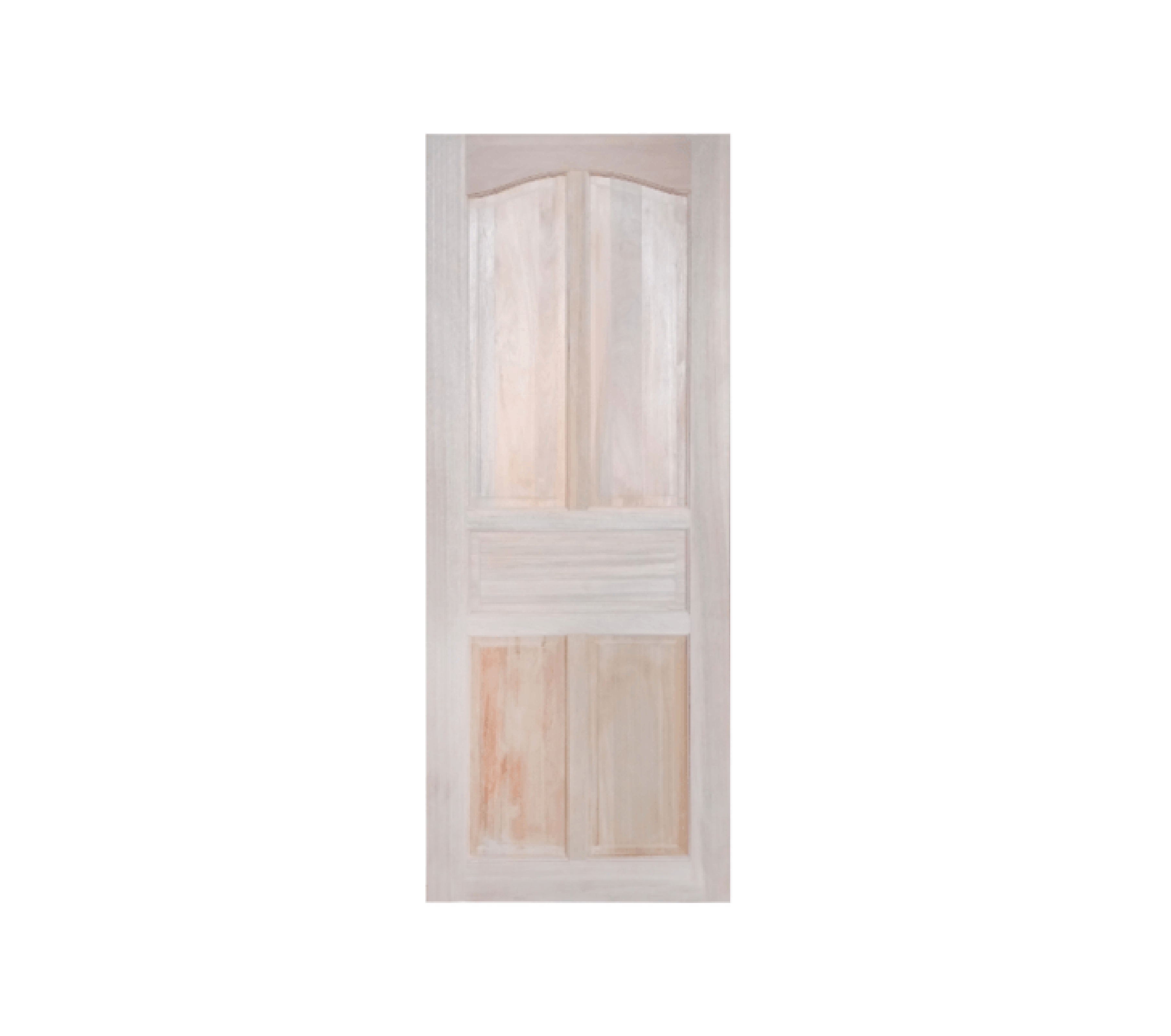ประตูไม้แดง บานทึบ 5ฟัก MYS-MD8 (5P) 80x200ซม. GREATWOOD