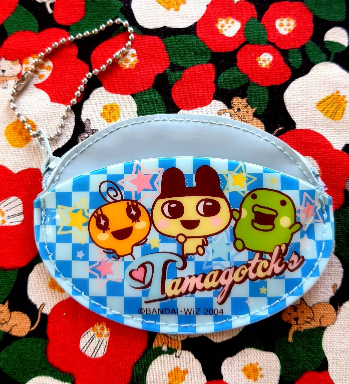 กระเป๋าเหรียญ ทามาก็อตจิ Tamagotchi มีซิป จากญี่ปุ่น Size : 10.5 x 7.5 cm