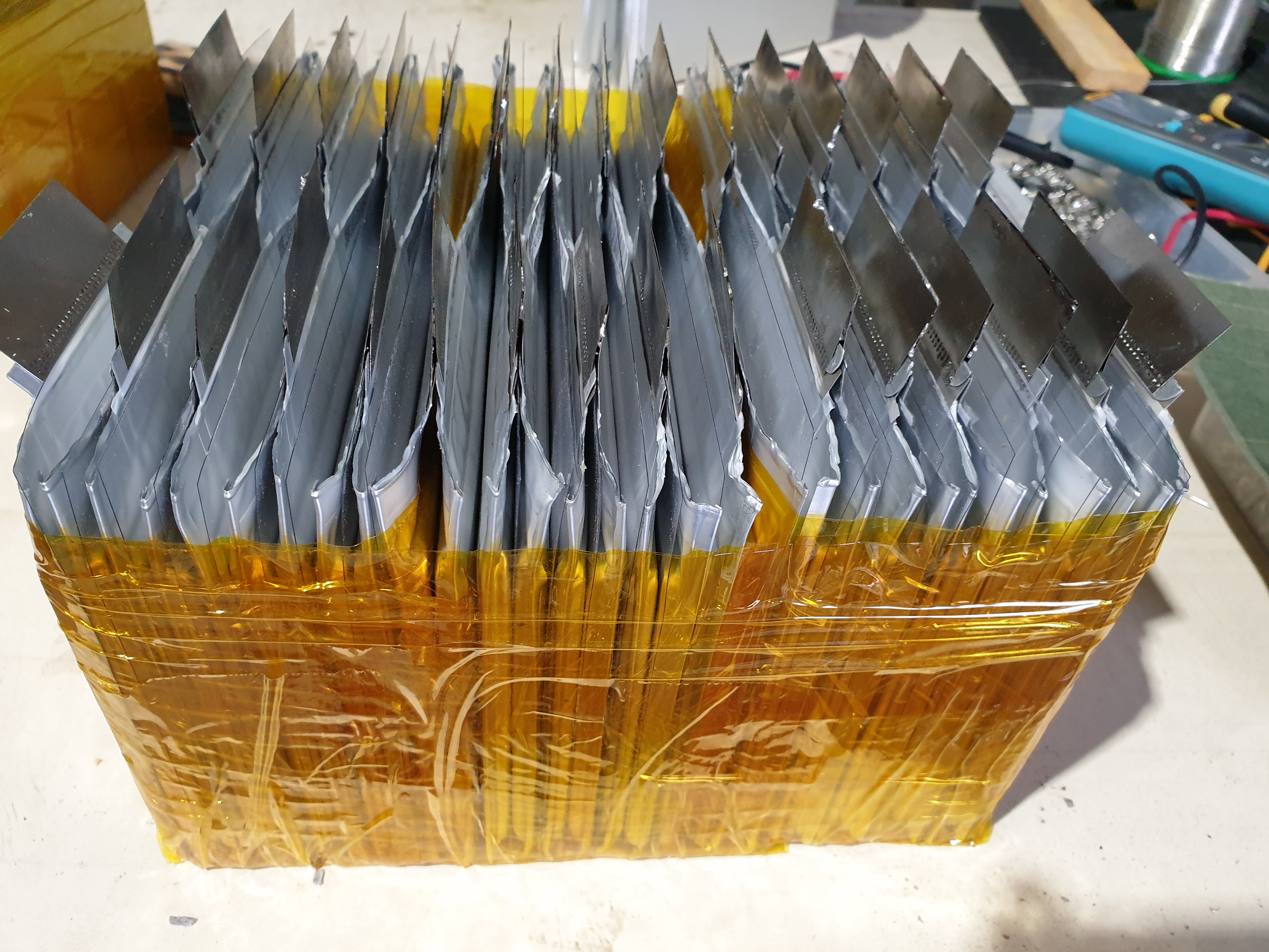 Microvast 110v 15ah แบตเตอรี่ลิเทียมชนิดซอง ประกอบตามสั่ง