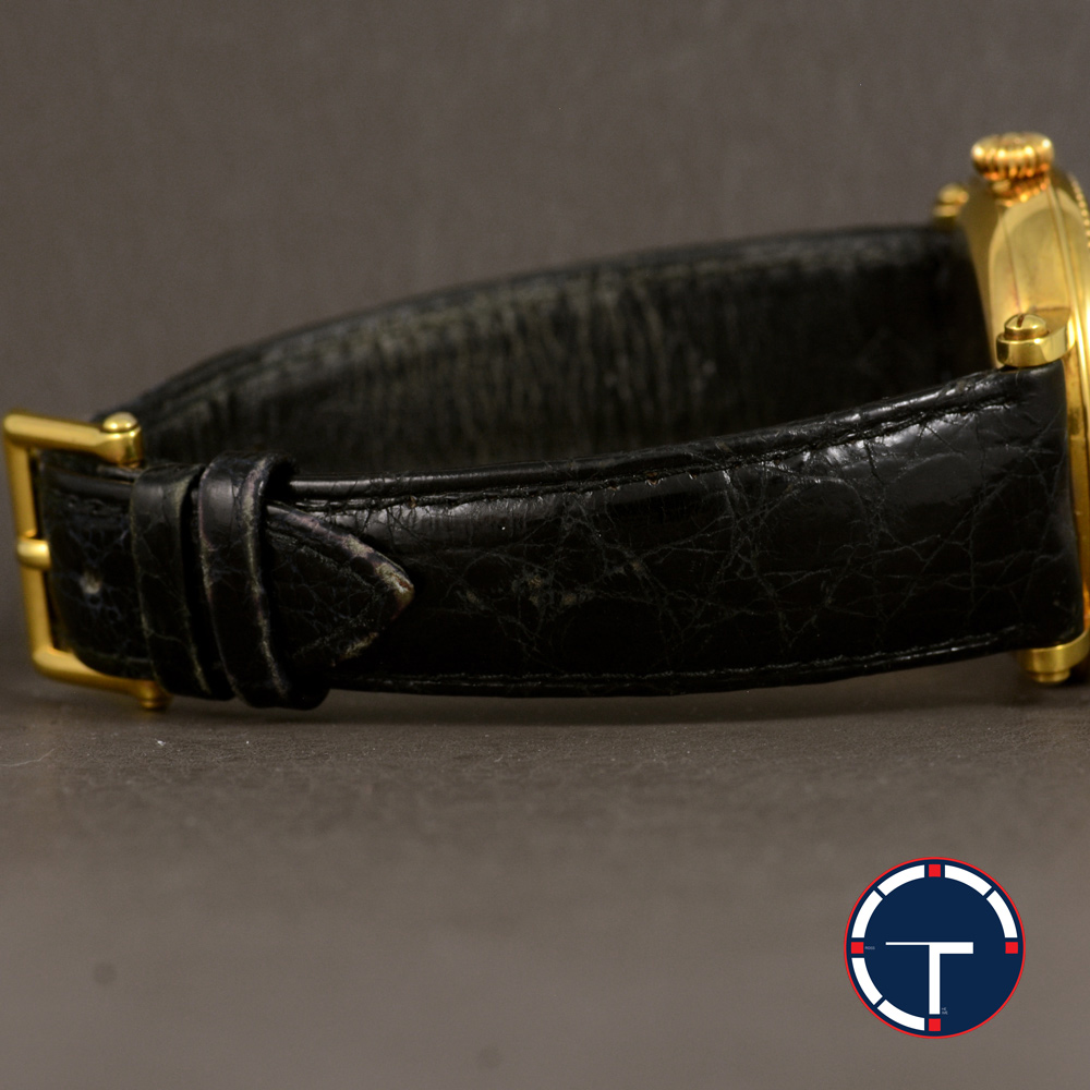 Patek Philippe Power Reserve Moon Complications Ref.5015j หน้ากระเบื้อง ตัวเรือนทอง18k หลังเปลือย ฝาหลังเปิดได้ สายหนังแท้ หัวเข็มขัดแท้ Automatic ขนาด 35 mm