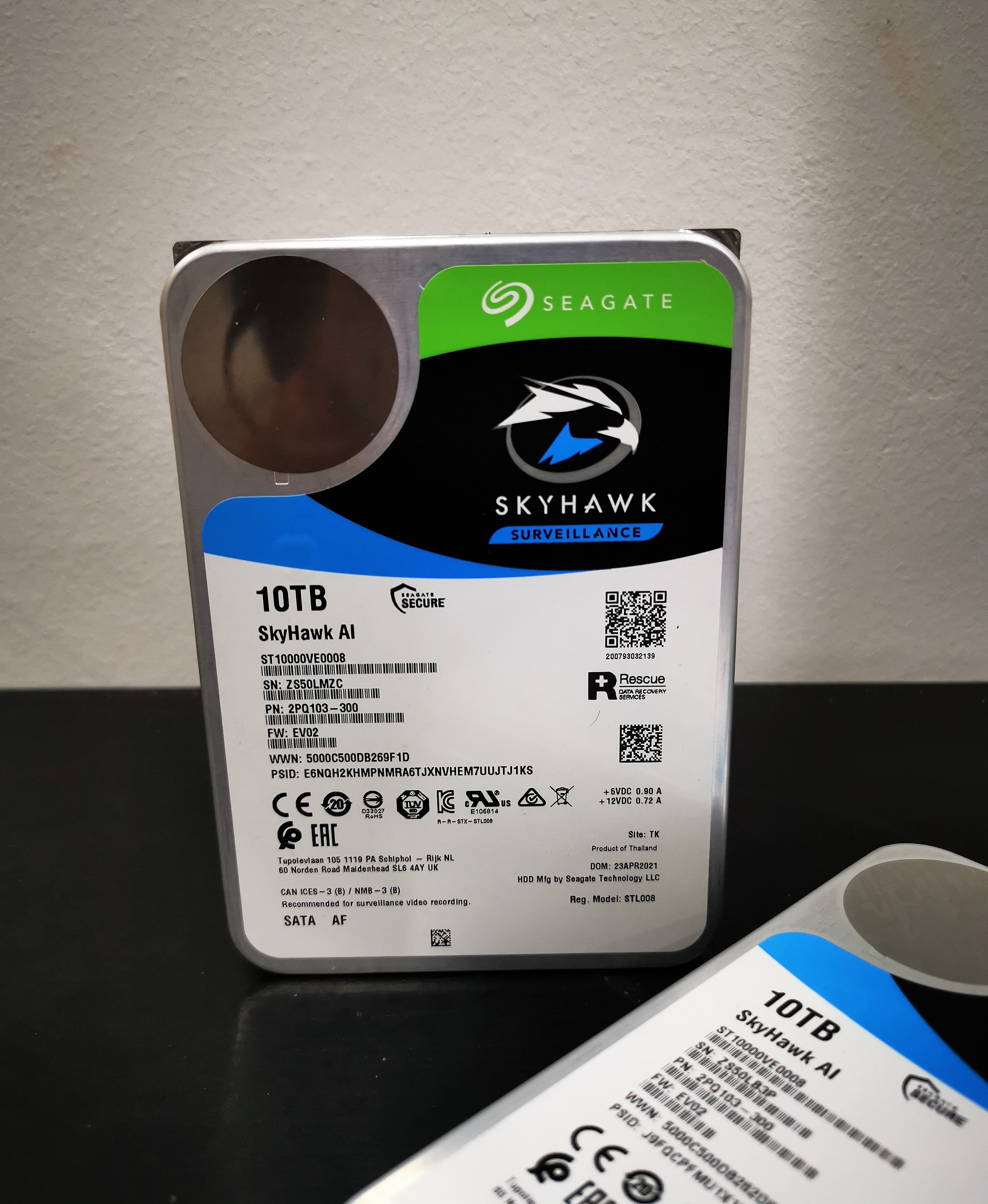 HDD Seagate SKYHAWK AI 10 TB