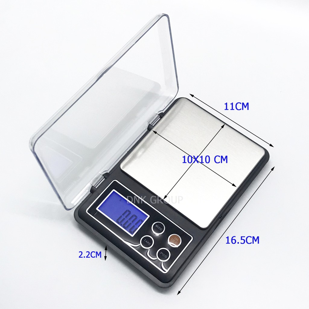 เครื่องชั่งดิจิตอล เครื่องชั่งดิจิตอลพกพา เครื่องชั่งสองตำแหน่ง 500g/0.01g