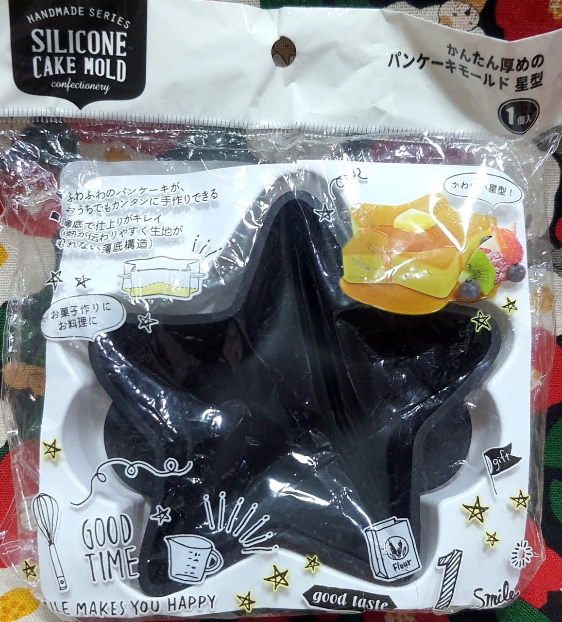 silicone cake mold HAND MADE SERIES ซิลิโคน อบเค้ก ทำอาหาร ขนมต่างๆ ดาว แม่พิมพ์ จากญี่ปุ่น Size : 3.3 x 10.2 x 10.4cm