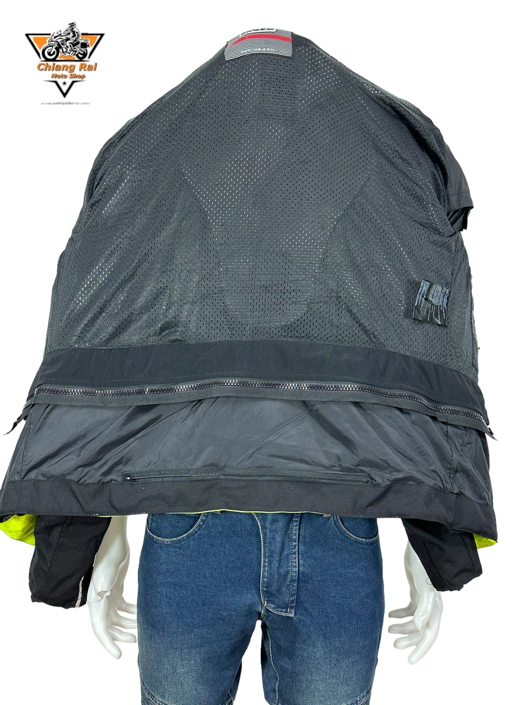 เสื้อขี่มอเตอร์ไซด์( มือสอง) RCTA 634: อก 50" ยาว 29"(XL) **IXS**