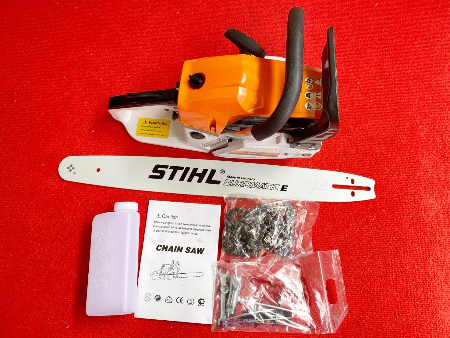 เลื่อยยนต์ sthil พร้อมบาร์ 22นิ้ว สติล