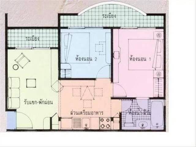 ให้เช่า คอนโดบ้านสวนธน พุทธบูชา