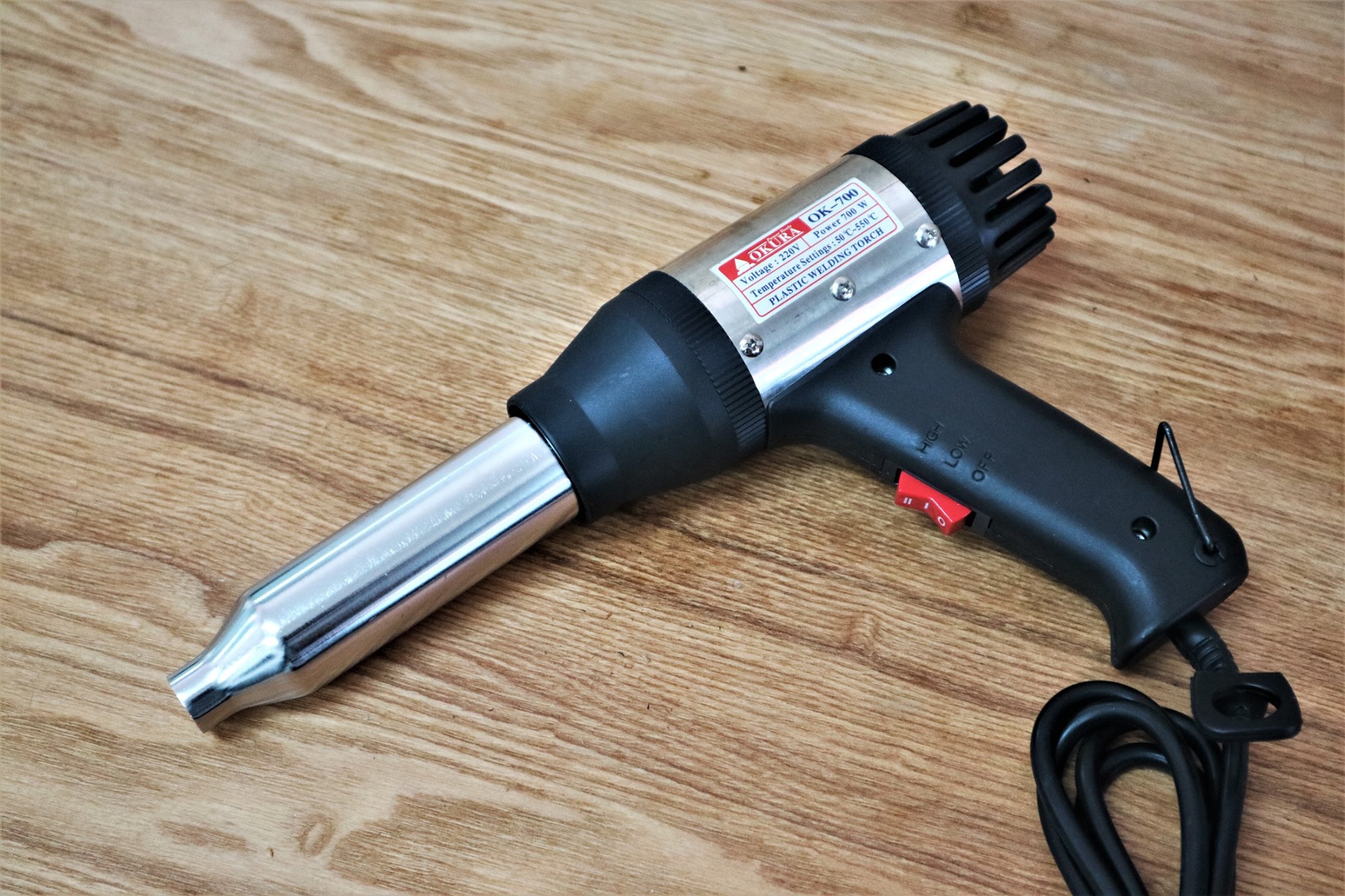 OKURA ปืนเชื่อมพีวีซี OK-700