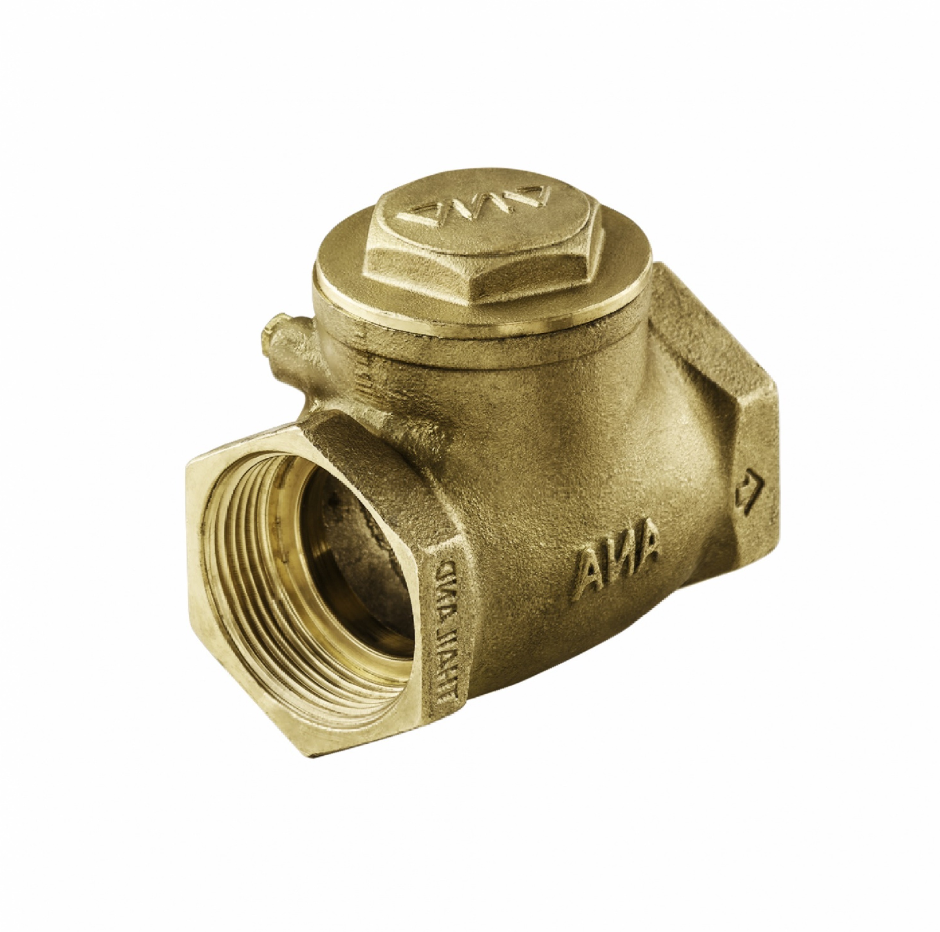 ANA เช็ควาล์วสวิงทองเหลือง 1" ยาง NBR รุ่น E111