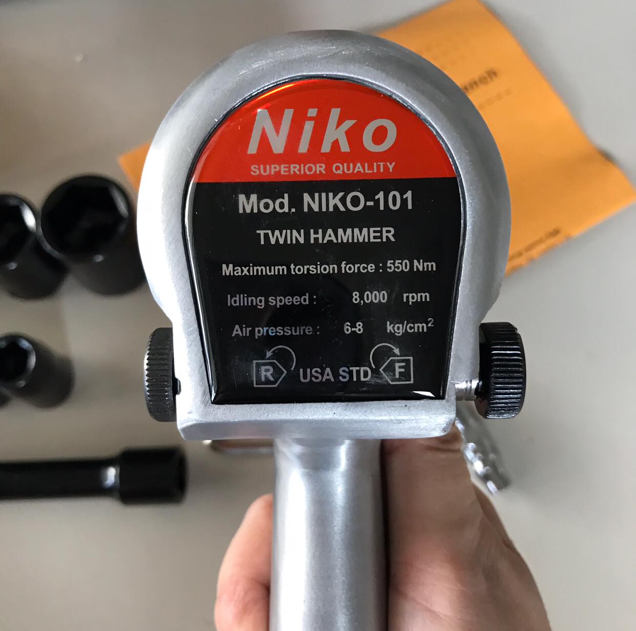 บล็อคลม 4 หุน NIKO ถอดล้อ ขันน๊อต ใช้ได้ทั้งงานหนัก งานเบา