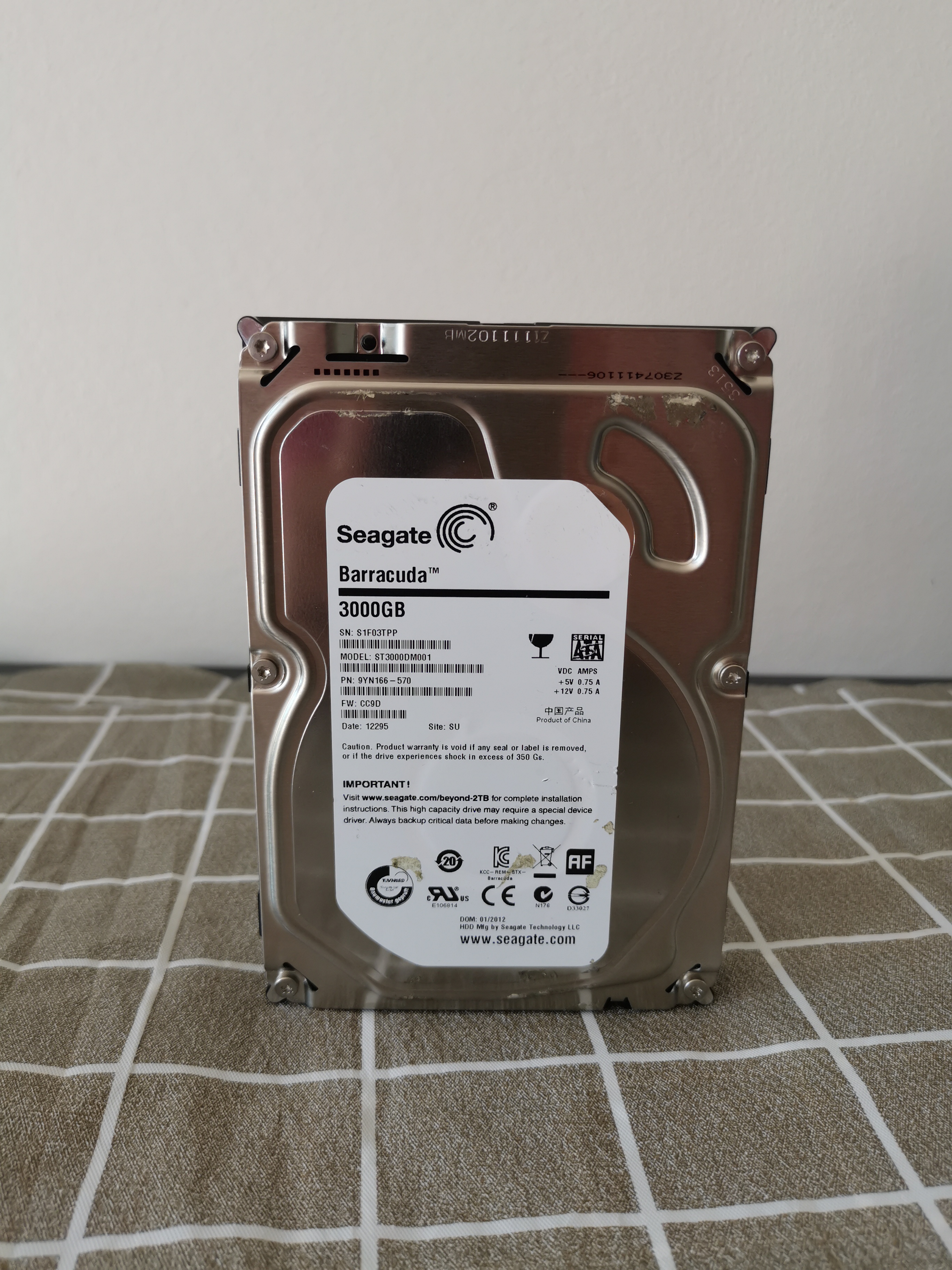HDD Seagate Barracuda 3.0 TB