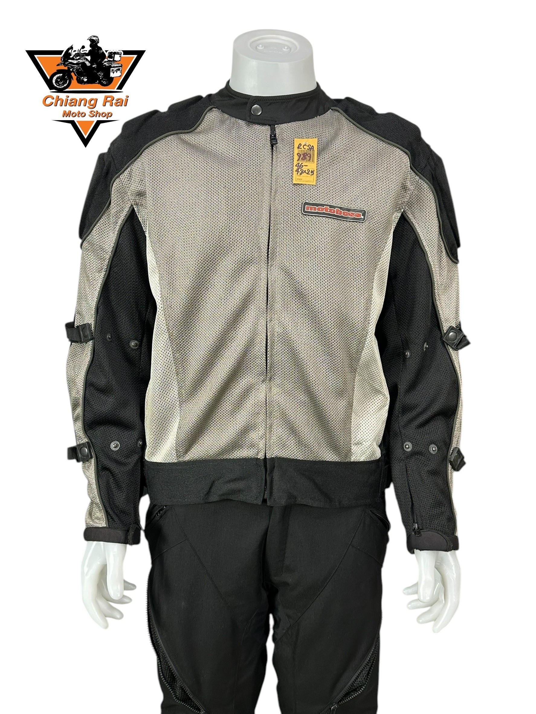 เสื้อขี่มอเตอร์ไซด์( มือสอง) RCSA 989 : อก 46-48" ยาว 25" (L) **motoboss**
