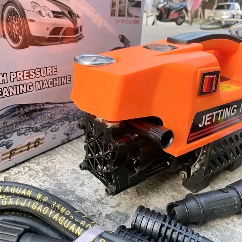 เครื่องอัดฉีดแรงดันสูง Bonchi 350 บาร์ รุ่น 3 ระบบ ต่อจากก๊อกน้ำ ดูดน้ำจากถังได้ ทำโฟมได้ในตัว