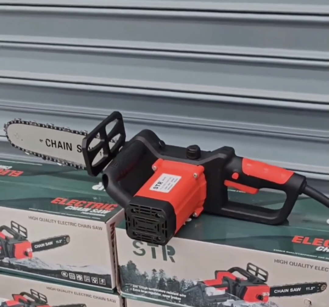 เลื่อยโซ่ไฟฟ้า บาร์ 11.5 นิ้ว STR สายไฟยาว 10 เมตร