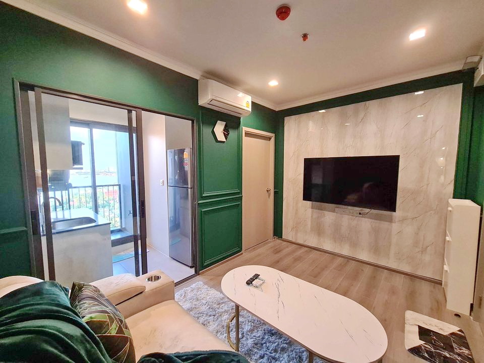 ให้เช่า คอนโด The Politan Aqua มีเครื่องซักผ้าให้