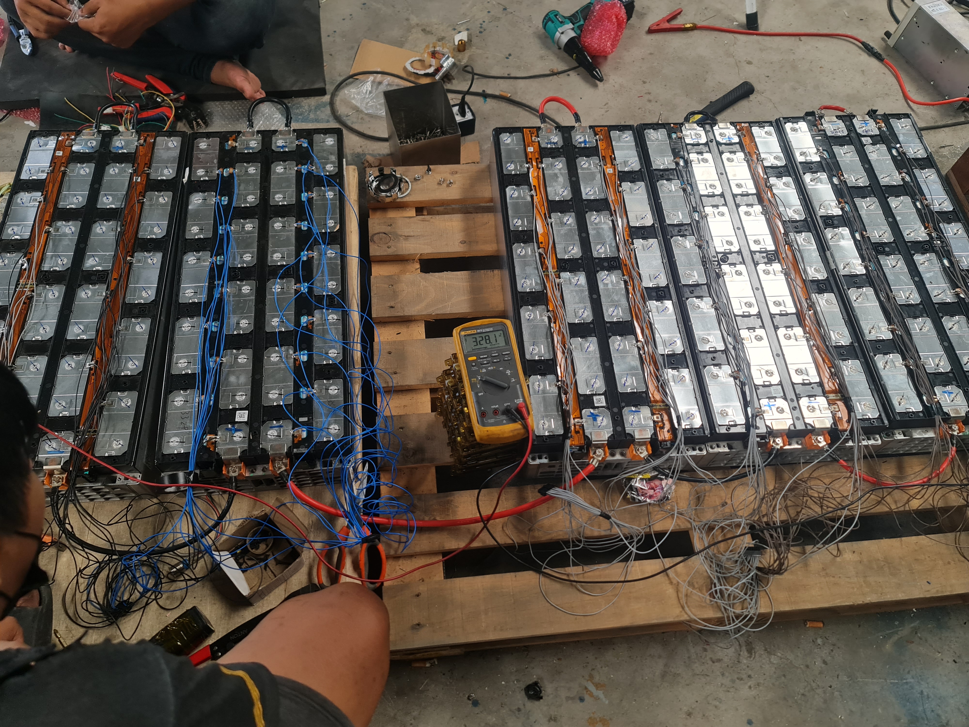 แบตเตอรี่ลิเทียม NMC LFP HV 350v รถยนต์ไฟฟ้า หรือ ใช้กับ Inverter HV ได้