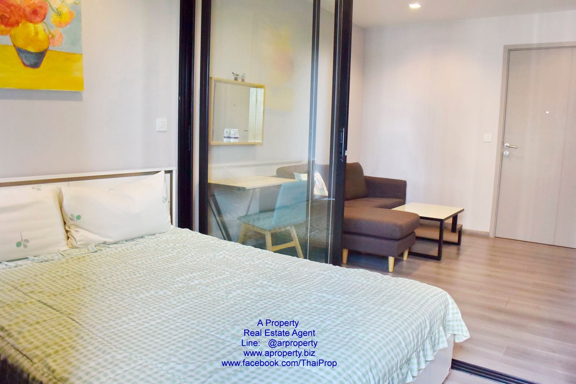 ให้เช่า POLITAN RIVE ห้องริม วิวเจ้าพระยา มีเครื่องซักผ้า