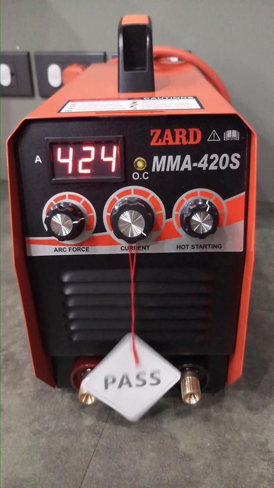 ตู้เชื่อม ZARD 420 Amp มาใหม่ 3 ปุ่ม