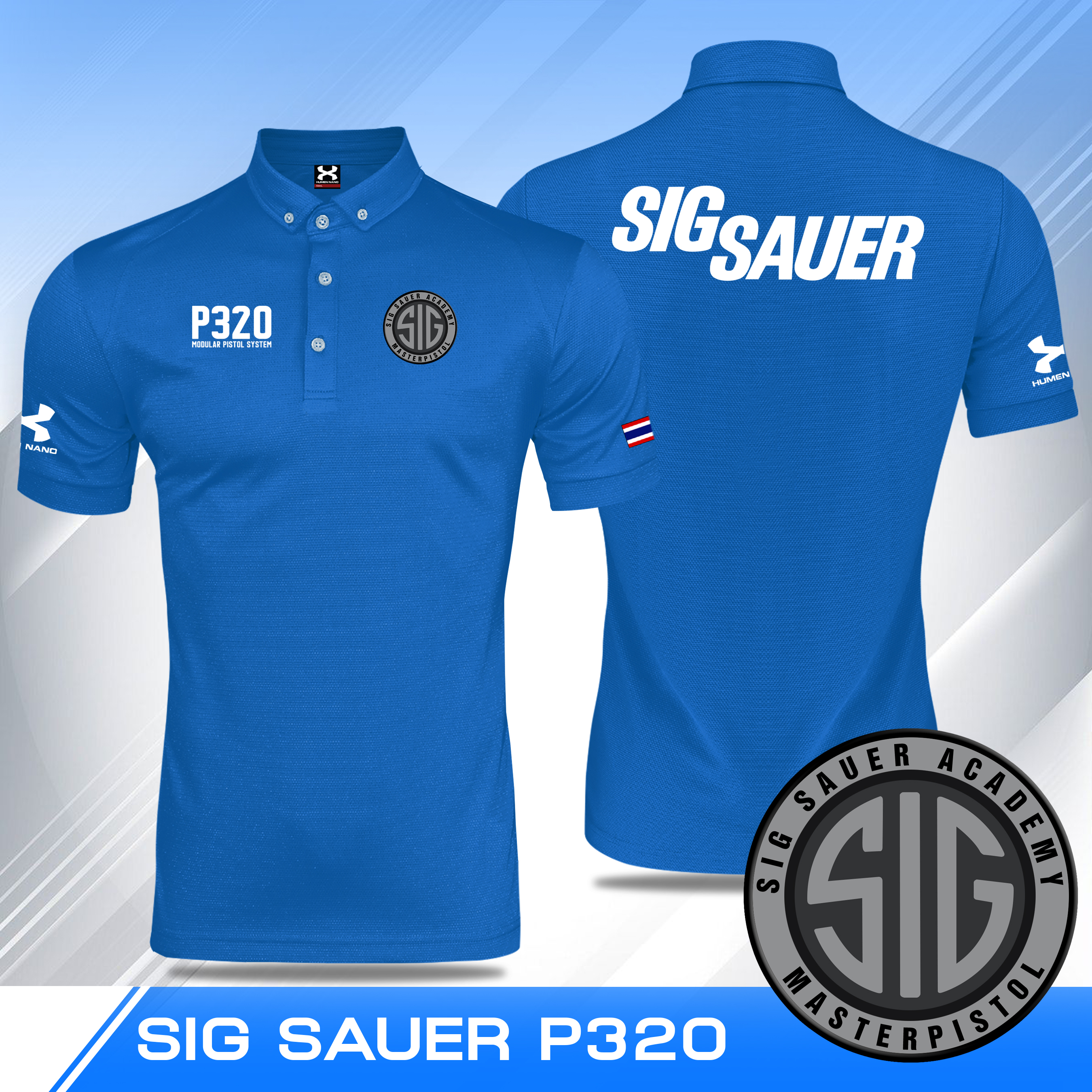 TC7 เสื้อโปโลSig sauer P320
