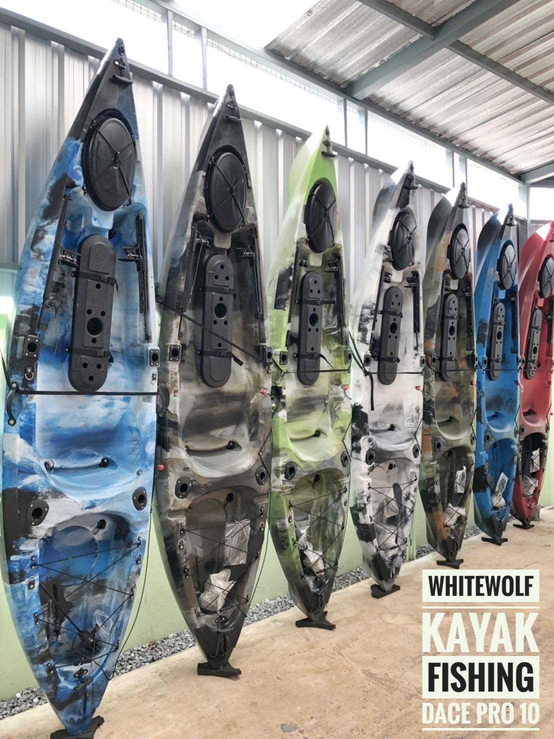 เรือคายัคตกปลา 10 ฟุต / Fishing kayak 10 ft