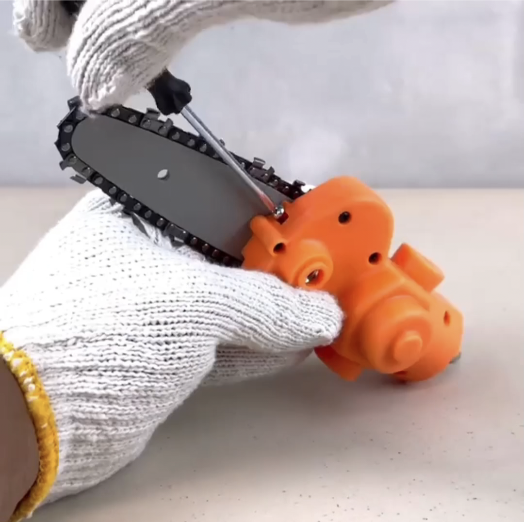 หัวเลื่อยโซ่ต่อสว่าน