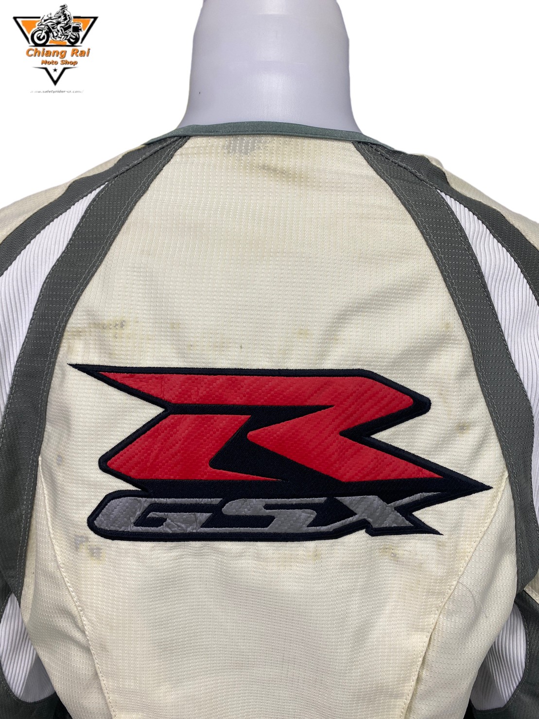 เสื้อขี่มอเตอร์ไซด์( มือสอง) RCSA 613: อก 42" ยาว 22" (M) **ICON**