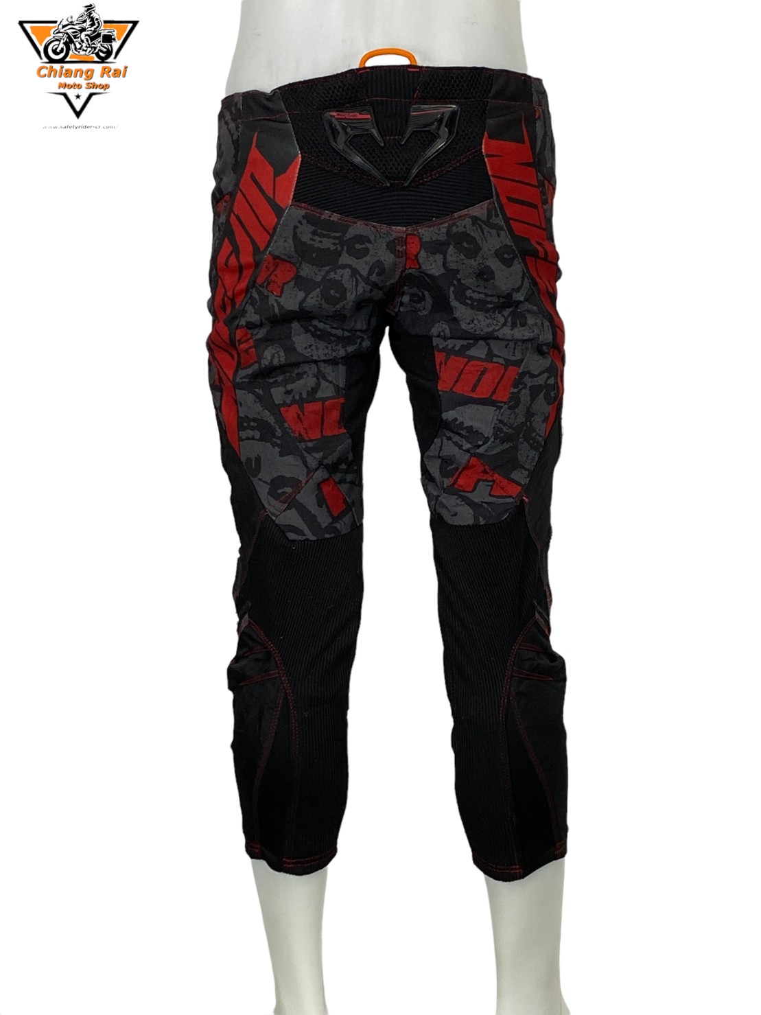 กางเกงสำหรับขี่มอเตอร์ไซด์ ( มือสอง ) E&A 420: เอว 30" ยาว 24" **NOFEAR**