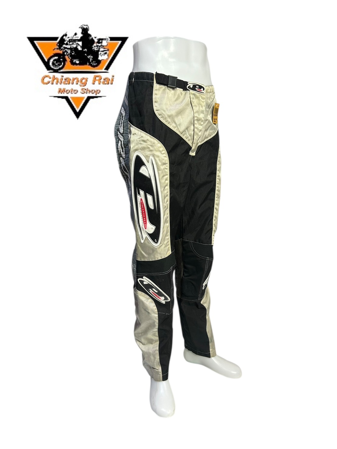 กางเกงขี่มอเตอร์ไซด์ ( มือสอง ) E&A 668: เอว 34" ยาว 30" **PROGRIP**