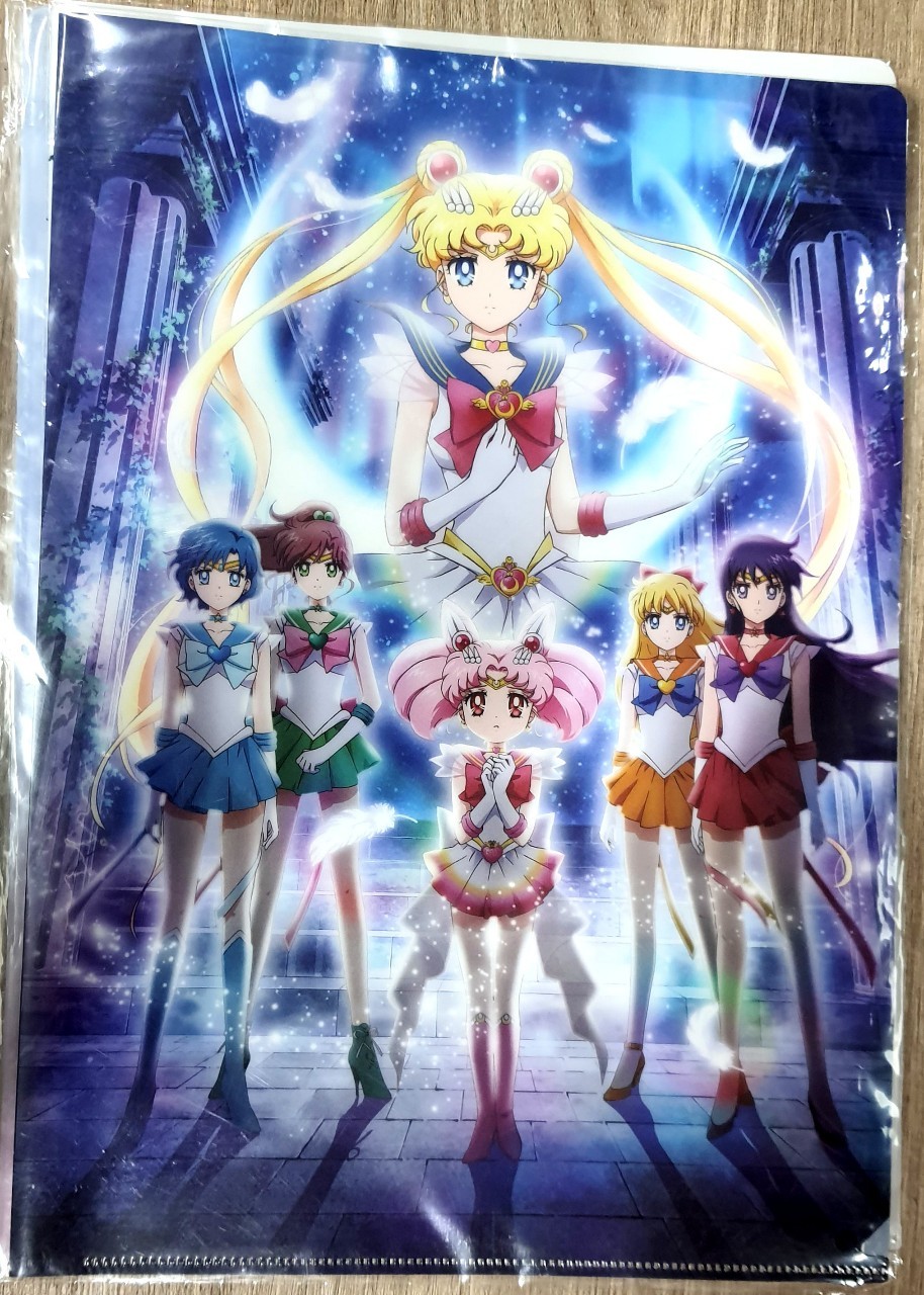 セーラームーン Movie Version Sailor Moon Eternal แฟ้ม A4 แบบสอด เซเลอร์มูน ของแท้จากญี่ปุ่น 1 set มี 3 เล่ม สวยมาก MADE IN JAPAN ได้ทั้ง 3 เล่ม เลยค่ะ