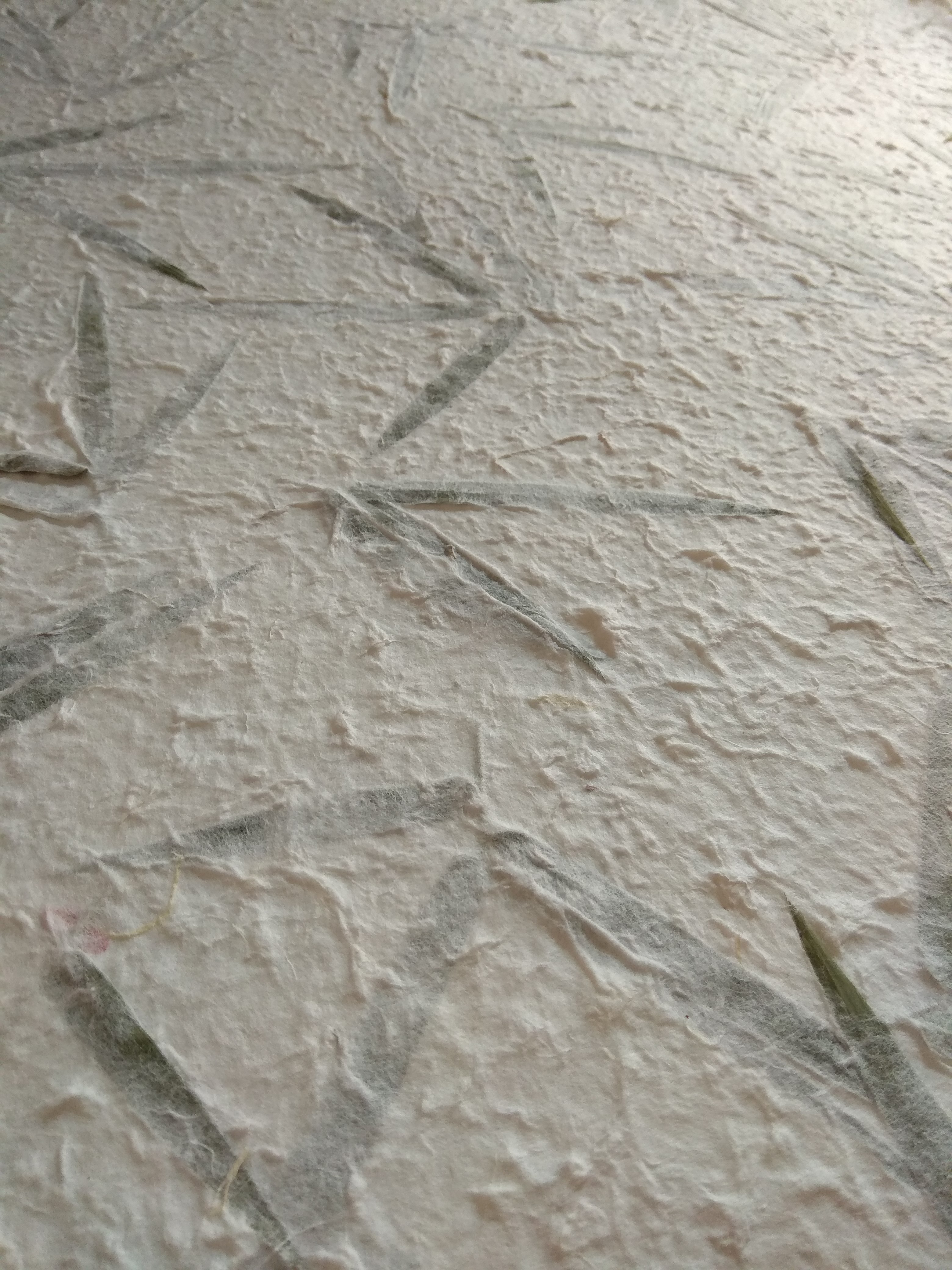 กระดาษสาขรุขระ มี ใบไผ่