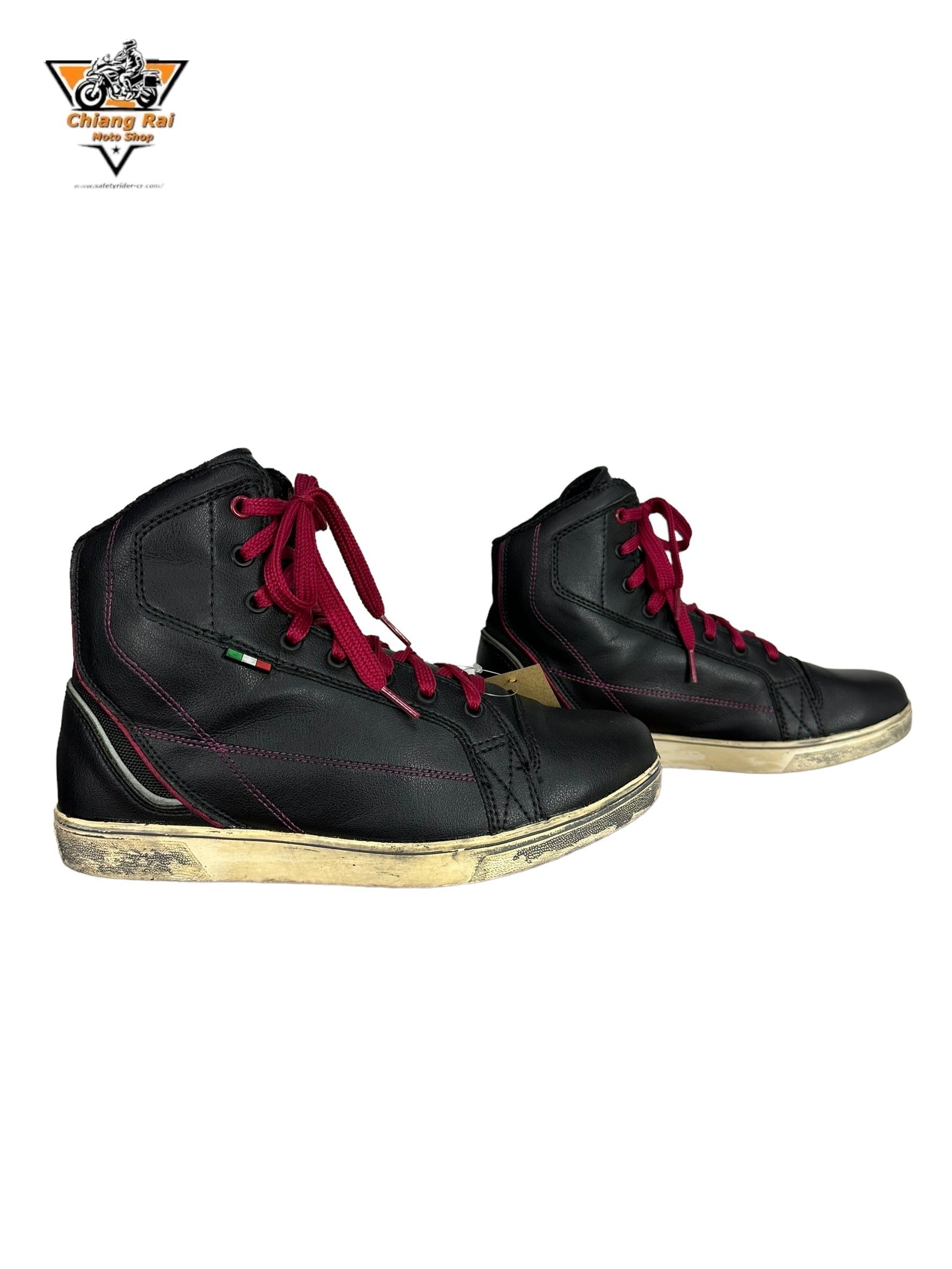 รองเท้าขี่มอเตอร์ไซด์( มือสอง) RCBS-570 Size ขนาดจากป้าย 41:EUR / 7:UK / 25.4:Cm.(VANUCCI)