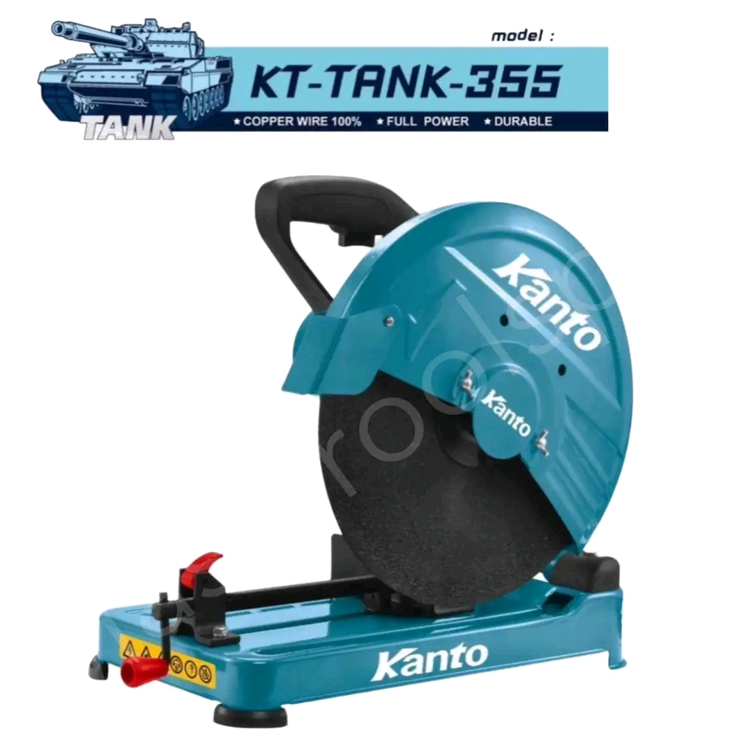 แท่นตัดไฟเบอร์ 14 นิ้ว ยี่ห้อ Kanto รุ่น KT-TANK-355 พร้อมใบตัด