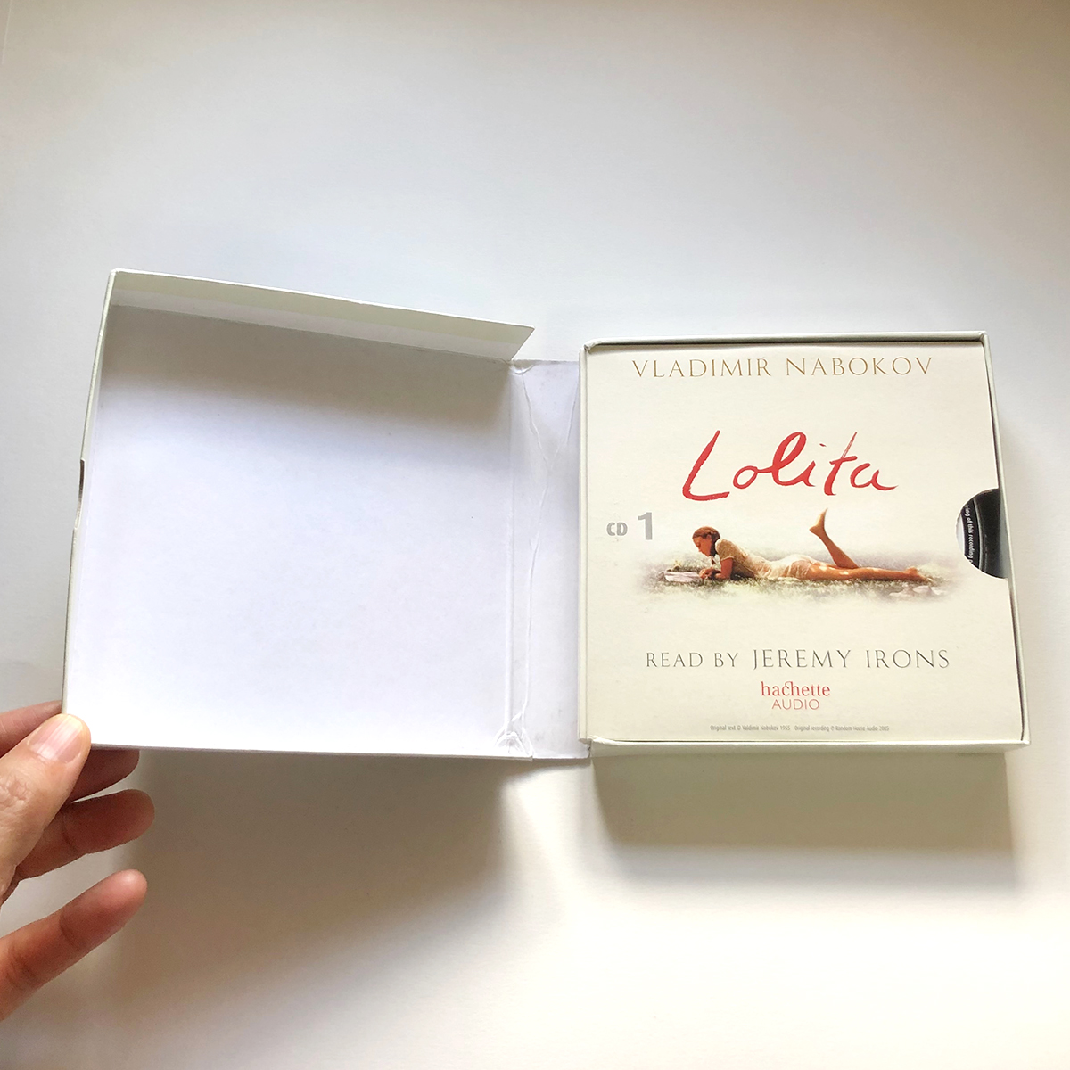 Audio Book Lolita (ภาษาอังกฤษ) Box Set 10 CD read by Jeremy Irons