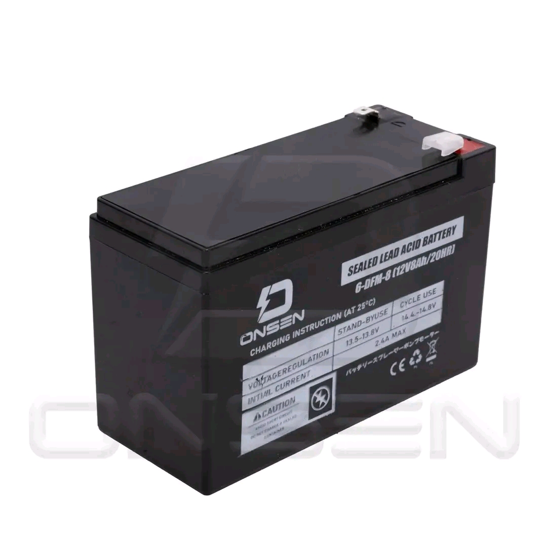 แบตเตอรี่แห้ง 12V 8Ah